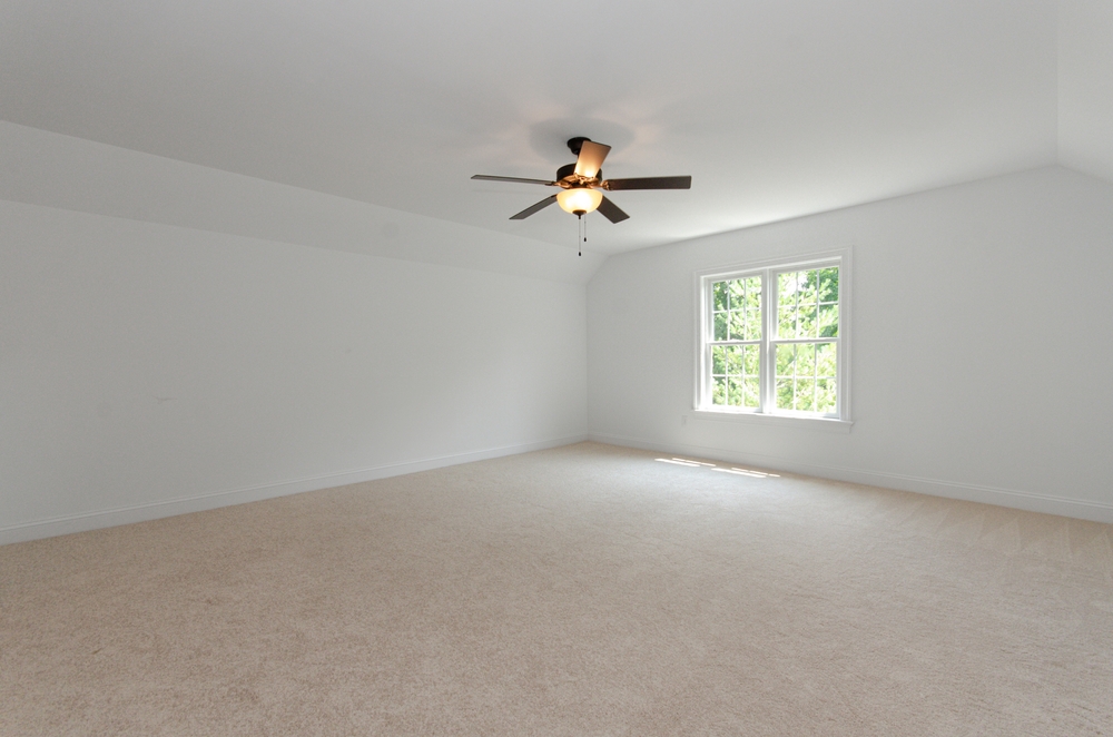 Plain carpet in empty lounge